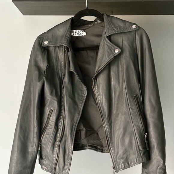 Please Jackets & Blazers - Please Italian Leather Coat size XS to S